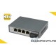PoE коммутатор 4 порта 10/100Mbps HTV-POE3104SC