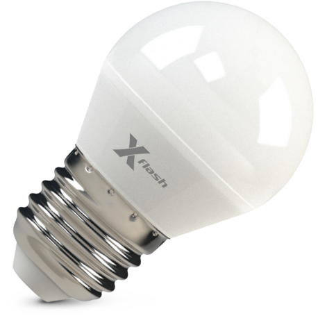 X-Flash Globe E27 G45 P 5W 4000K 12V